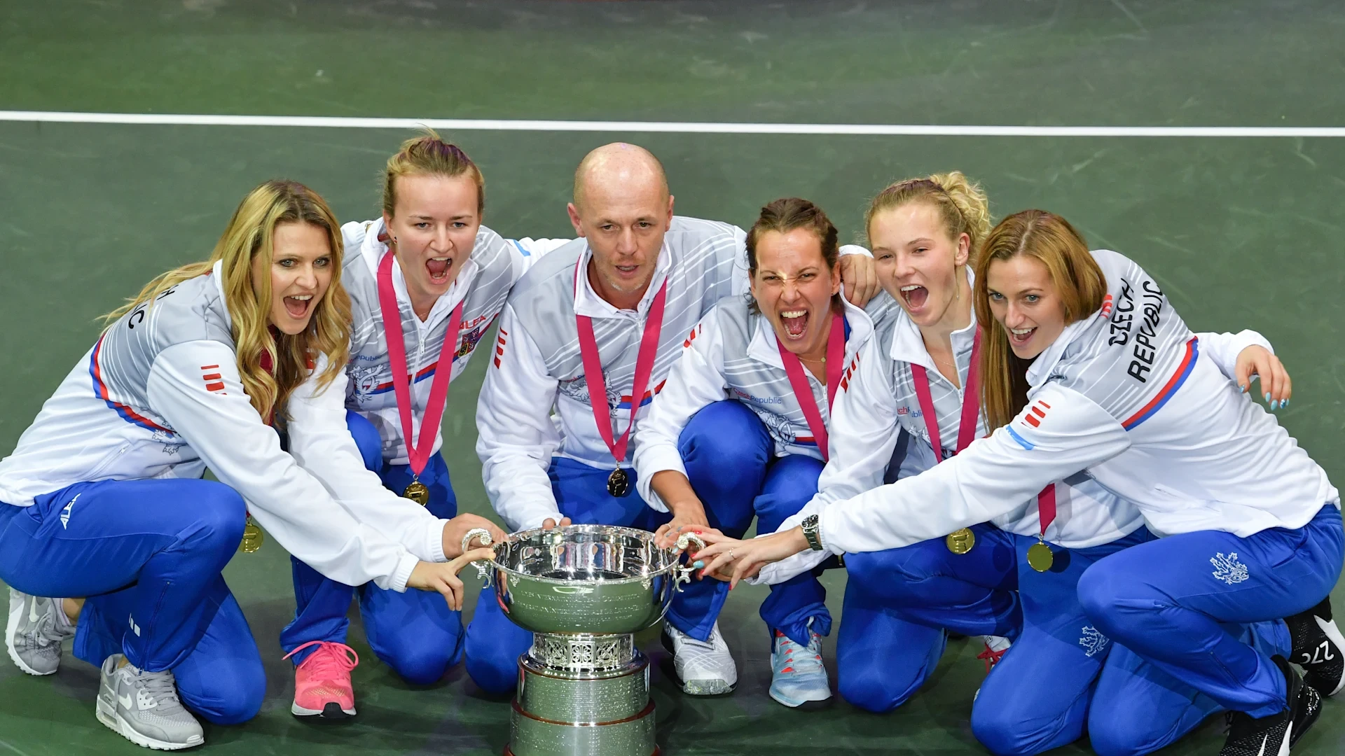 Tjekkiet og Storbritannien forbereder sig på Billie Jean King Cup-kvartfinale i Shenzhen