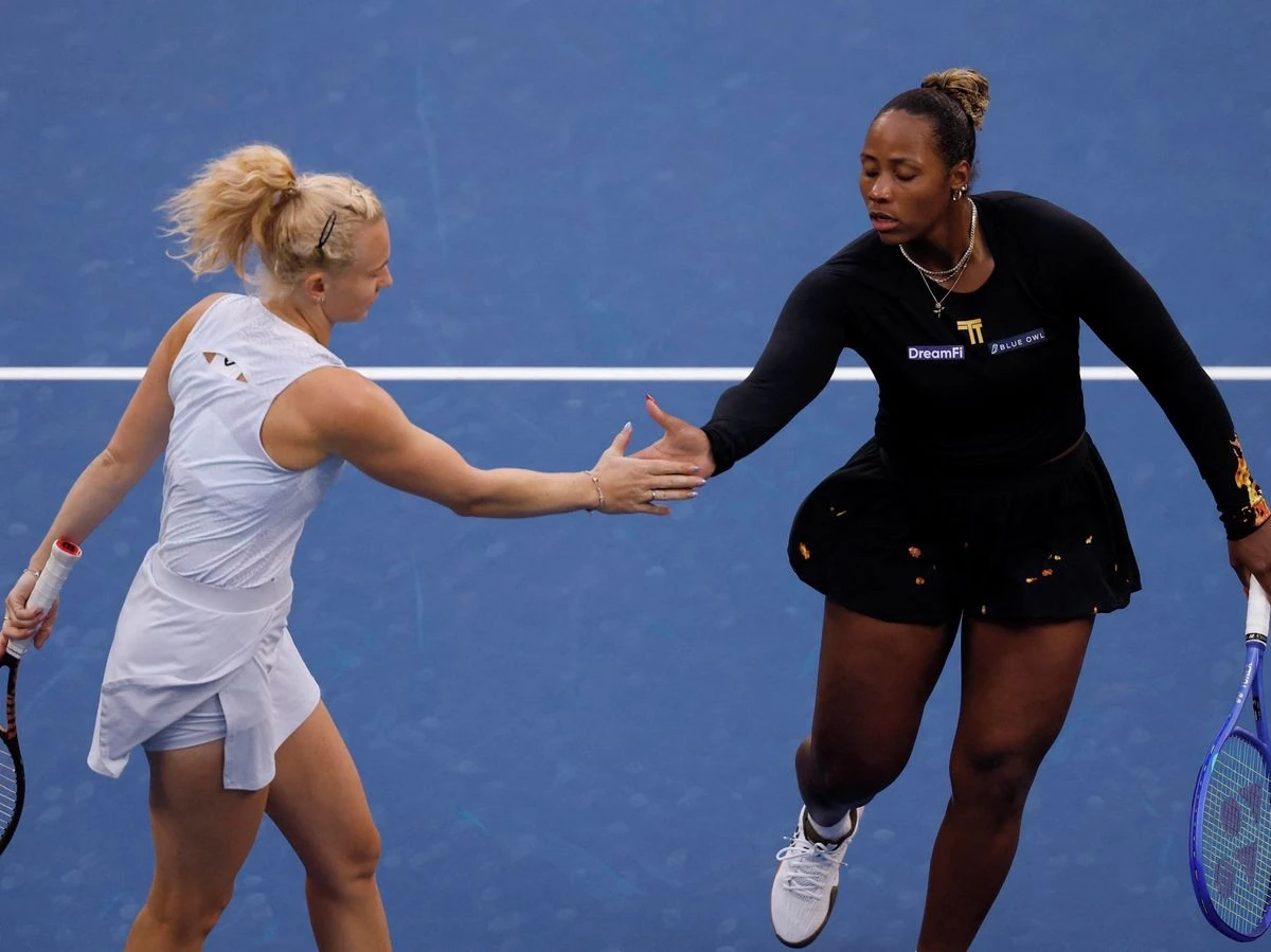 Supporting image for Taylor Townsend and Katerina Siniakova seek the one major title missing from their partnership